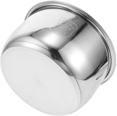 Cabilock Revestimiento para Olla Arrocera De Acero Inoxidable Repuesto Interior De Olla Accesorios De Repuesto para Arrocera Eléctrica