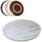 Drehbarer Drehteller Lazy Susan Drehteller Esstisch Serviertablett 70/80/90 cm Holz Drehtablett für Esstisch, drehbarer runder Lazy Susan Drehteller, Tisch-Serviertablett, drehbare Platte, glatte