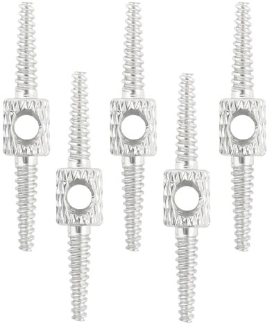 5Pcs Bicycle Internal Cable Routing Tool,Bicycles Cable Tool,Brake Hose Connector,Cycling Bike Cable Guide for Bicycle Frame Shift,Internal Cable Routing Kit for Bike,Bike Brake Shoe Tool(Silver)