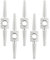 5Pcs Bicycle Internal Cable Routing Tool,Bicycles Cable Tool,Brake Hose Connector,Cycling Bike Cable Guide for Bicycle Frame Shift,Internal Cable Routing Kit for Bike,Bike Brake Shoe Tool(Silver)