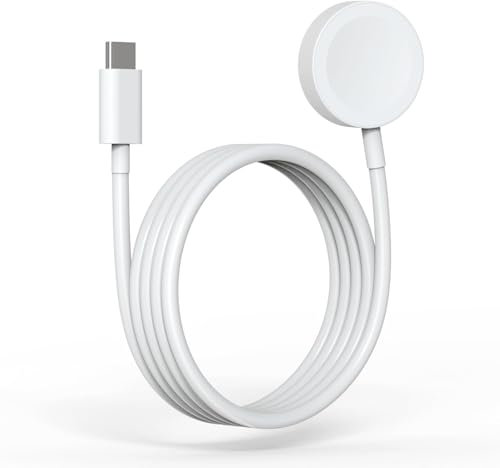 Charger for Apple Watch, USB C Fast Wireless Magnetic Charging Cable for iWatch, 1m Watch Cable Type C Portable Charging Cord Compatible with Apple iWatch Series 10/9/8/7/6/5/4/3/2/1/Ultra 2/SE
