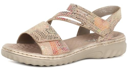 Rieker Damen Pantoletten 608C0, Frauen Slipper