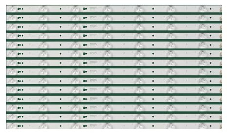 TV LED Backlight strip for JVC 55 LT-55EM75 LE55M36S PROSCAN PLED5529A-F E LED55D7-01(A) 01(B) 30355007202