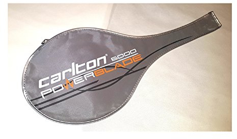 Schlägerhülle für Badmintonschläger Carlton 6000 Powerblade Länge ca. 53,5 cm, Breite ca. 23 cm
