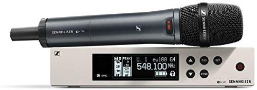 Sennheiser Pro Audio Sennheiser EW 100-845S Wireless Dynamic Supercardioid Microphone System-G Band (566-608Mhz), (509731)