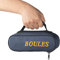 Tofern Schön Boule Tasche für 3 Kugeln aus Premium Nylon&Oxford für Outdoor Spaß, Boules Handtasche Ohne Boule, Blau
