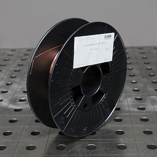 Schutzgas Schweißdraht Stahldraht SG2 0,8mm CO2 G3Si1 MIG/MAG 0,5kg D100 D200 (D200 0,5kg)
