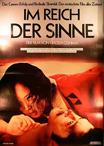 Im Reich der Sinne - Tatsuya Fuji, Eiko Matsuda - Filmposter A1 84x60cm gefaltet