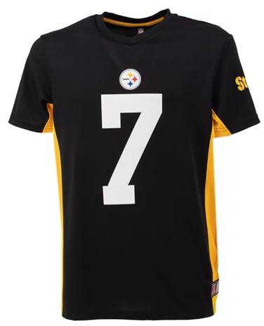 Fanatics NFL Trikot T-Shirt Pittsburgh Steelers Roethlisberger Nr 7 MPS6577DB M