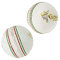 Kosma Set mit 2 Cricket-Bällen aus Leder | Standardgröße – 156 Gramm | Premium-Qualität Lederball für Cricket-Übungen | Farbe Weiß