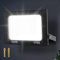 Viugreum 100W Foco Led Exterior, 10000 Lumen Foco Proyector LED 100W, IP65 Impermeable Luz de Seguridad, Blanco Frío 6500K Led Floodlight para Jardín, Taller, Garaje