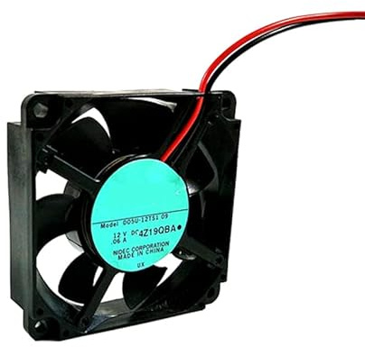 Zyvpee® 50MM D05U-12TS1 12V 0.06A 2 Wires 5CM Silent Cooling Fan 50x50x13mm