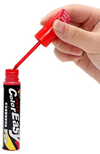 Supatmul Auto Kratzer Reparaturstift Lackstift, Autokratzer Entferner Lackstift wasserdichte Autolack Kratzer Entferner Stift Kratzerentferner Lackreparaturstift Autolack Reparaturstift, 10 ml, Rot