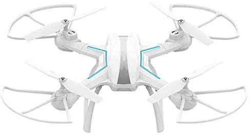 Fernsteuerung Aircraft Drop-Proof Mini-Drohne mit 4K-Kamera für Erwachsene, Shoot HD Professional Aerial Photography Helikopter (Weiß, 6 Batterien)