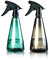 2er-Pack Sprühflaschen, 500 ml, leere Sprühflaschen mit verstellbaren Sprühspitzen für Nebel, Strahl, Absperrung, nachfüllbare Trigger-Sprühflaschen für Reinigung, Haus, Garten, Pflanzen, Friseur