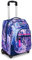 Seven TROLLEY, 2 in 1, Schulranzen mit Rollen, Rucksack mit Trolleyfunktion für Kinder, ab 1; Klasse, für Schule, Reisen, Mädchen&Jungen, violett, DOTCATTY