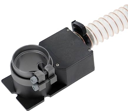 PRODIAMANT Aspiración para fresas de metal duro de 6, 8, 10, 12 mm, se adapta a amoladoras angulares con rosca M14 para juntas de clinker y mortero, diseño de plástico