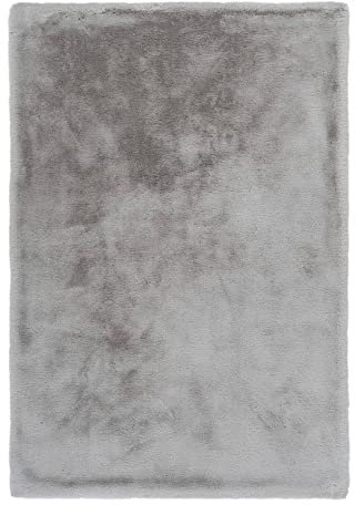 Teppich HEAVEN in Felloptik in verschiedenen Größen und Farben, Farbe:silver (hellgrau), Größe:160 x 230 cm