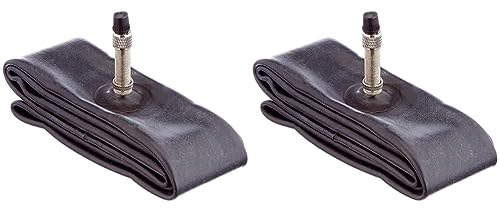 Prophete Fahrradschlauch 12, Dunlopventil, ETRTO 47-203, 50-203, 54-203, 57-203, 62-203, geeignet von 12 x 1,75 Zoll bis 12,5 x 2,25 Zoll (Packung mit 2)
