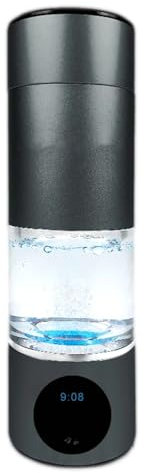 XGXHIN Nuevo Generador de Agua de Hidrógeno 6000PPB con tecnología SPE y Pem, Botella de Agua de Hidrógeno portátil Recargable, 230ml