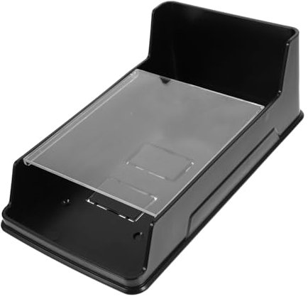 jojofuny Doorbell Cover Waterproof Rain Shield for Attendance Machine Outdoor Protective Cover 24.5x14.3cm Sturdy Plastic Design for Outdoor Use