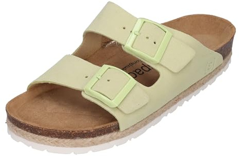 Espadrij L'ORIGINALE Pantolette - AMI VELOUR - vert clair, Größe:37 EU