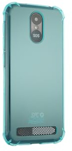 caseroxx TPU-Hülle für SPC Zeus 4G / Zeus 4G Pro, hellblau | Flexible TPU-Hülle, passgenau und griffig, schützt vor Stößen, Kratzern und Staub, aus TPU