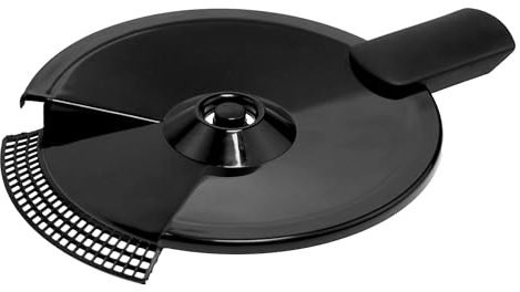 Deckel (Glaskanne) kompatibel mit/Ersatzteil für Krups SS-202045 KM8508 Duothek Plus Kaffeemaschine