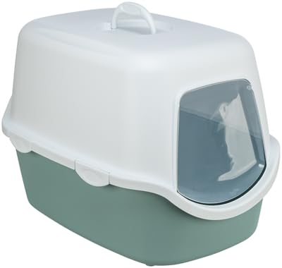 Trixie Kattenbak Vico Salie/Wit