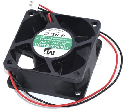 Senlifang para Da06025b24ua 6025 60 x 60 x 25 mm 6 cm 24 V 0,25a Ventilador de refrigeración de dos líneas
