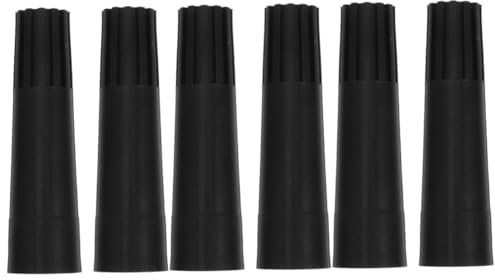 Healeved 4pcs Threaded Tip Replacement Adapter for Broom and Mop Handles Compatible Cleaning Tools Easy to Install Pp for Home Cleaning Tasks