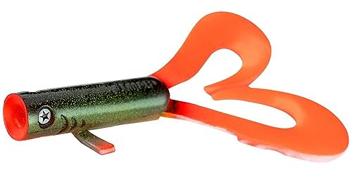 LMAB Drunk Dancer 15, 18 & 23 cm - Doppel-Twister Angelköder - Gummiköder für: Hecht & Zander - Hechtköder Zanderköder - Kunstköder Twinler Pike - Angry Alfred, 18 cm