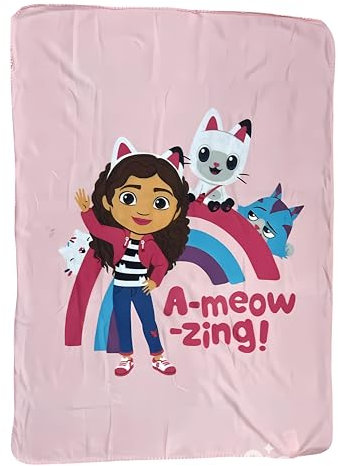 arlis Plaid Polaire Enfants Licence (Plaid Gabby et la Maison Magique)