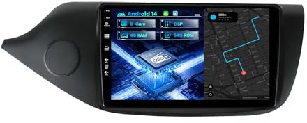 MISONDA Eingebaut DAB+ Autoradio Für Kia Ceed Cee'D JD 2012-2018 mit GPS Navi- 9 Zoll IPS- 4G + 64G Rückfahrkamera + Mikrofon DSP + Carplay-Unterstützung BT5.0/WLAN/SWC/DAB
