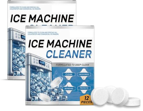 Ice Maker Cleaner Tablets Deodorizing Descaling Ice Machine Cleaner 70 Tablets Small For Gently Cleaning Accessories Appliance