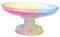KICHOUSE Piatto Di Frutta Di Loto Fruttiera a Due Livelli Vassoio Chiaro Ciotola Decorazioni Di Fiori Di Loto Piatto Del Tempio Portafrutta Colorful Bicchiere