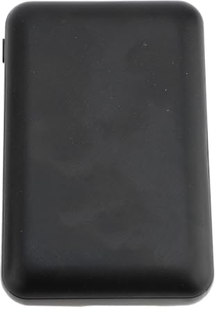 Dioche Batterie Externe Chargeur Portable 10000mAh Batterie 5V DC Sortie USB Type C pour Gilets Chauffants Vestes Pantalons Noir