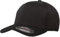 Flexfit Men's Flexfit Ultrafibre Airmesh Fitted Cap Hat, Black, S-M UK