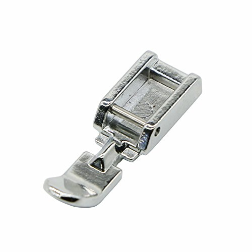 Reißverschluss Nähmaschine Nähfuß für niedrigen Schaft auf Singer Brother Babylock Janome Kenmore weiß Juki New Home Simplicity Elna Husqvarna Janome Bernina