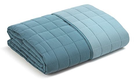 Caleffi - Copriletto Trapuntato Primaverile per letto Singolo - MODERN colore Cielo Tinta Unita in Microfibra
