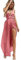 Yimeili Robe longue en satin pour femme - Col en V - Dos nu - Pour cocktail, fête, mariage, Rose pâle, Taille XS