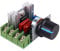 FTVOGUE 2000W AC Motor Speed Controller 50-220V 25A Adjustable Voltage Regulator Electronic Dimmer Thermostat Governing