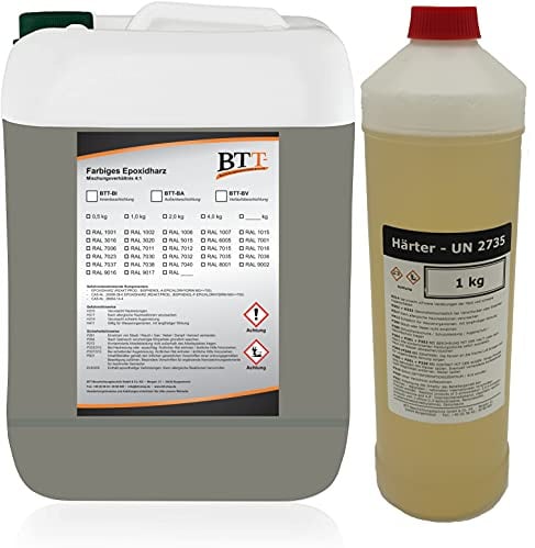 BTT-BP 2k Beschichtung für den Pool Poolfarbe Schwimmbadfarbe Ral 7023 20kg