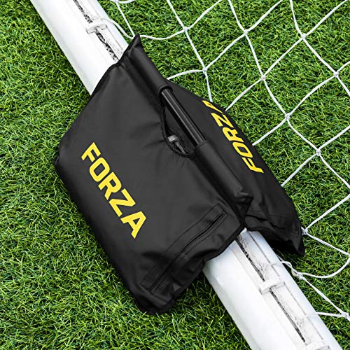 FORZA Pro Sandsack | robuster Fußballtor Sandsack | Sandsack Gewicht Tasche Bodenanker | 20kg Sandsack für Fußballtore (Sand Wird Nicht enthalten) | Torrahmen Sandsäcke
