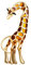 Broche en forme de girafe en émail pour femme fille homme avec strass doré exquise grande robe chapeau accessoire de créatif Noël anniversaire vacances cadeau pour les amoureux des animaux domestiques