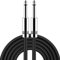 New bee cavo per chitarra 10 ft Cavo strumento elettrico basso AMP Cord 1/4 dritto a dritto per chitarra elettrica, basso, mandolino elettrico, audio professionale, nero.