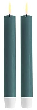 ReWu Deluxe Homeart Stabkerze 2 Stück 24 cm - Jade Green