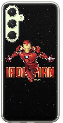 ERT GROUP Handyhülle für Samsung A54 5G Original und offiziell Lizenziertes Marvel Muster Iron Man 030 optimal an die Form des Handy angepasst, hülle aus TPU