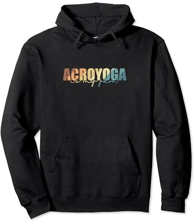 Acroyoga ist mein Jam Fitness Sport Balance Pullover Hoodie