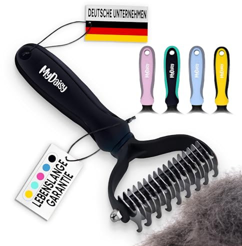 MYDAISY Brosse et Peigne pour Chiens à Poils Longs et Sous-Poil